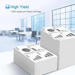 LxTek Compatible Cartouches de Toner Remplacement pour HP CE285A 85A pour LaserJet Pro P1102W P1102 M1132 M1217NFW M1212 M1212NF