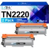LxTek Compatible Cartouche de Toner Remplacement pour Brother TN2220 TN2010 pour MFC-7360N DCP-7055 HL-2130 MFC-7460DN HL-2240 H