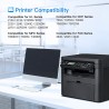 LxTek Compatible Cartouche de Toner Remplacement pour Brother TN2220 TN2010 pour MFC-7360N DCP-7055 HL-2130 MFC-7460DN HL-2240 H