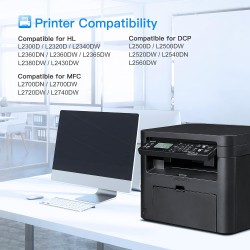 LxTek Compatible Cartouche de Toner Remplacement pour Brother TN2320 TN-2310 pour DCP-L2520DW MFC-L2700DW HL-L2340DW L2300D L236