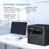 LxTek Compatible Cartouche de Toner Remplacement pour Brother TN2320 TN-2310 pour DCP-L2520DW MFC-L2700DW HL-L2340DW L2300D L236