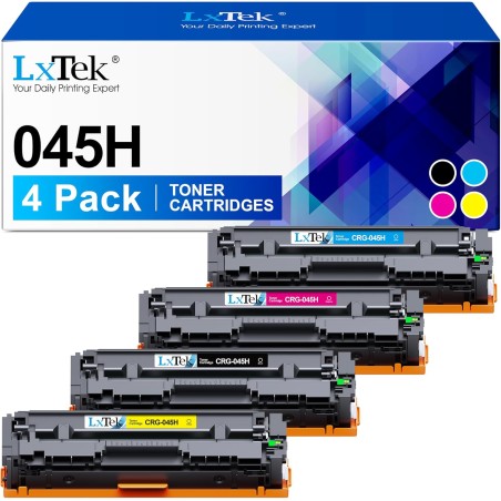 LxTek 045H Compatible Cartouche de Toner Remplacement pour Canon 045H 045 pour Canon MF631cn MF635Cx MF633Cdw LBP611Cn MF632Cdw 