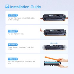 LxTek 045H Compatible Cartouche de Toner Remplacement pour Canon 045H 045 pour Canon MF631cn MF635Cx MF633Cdw LBP611Cn MF632Cdw 