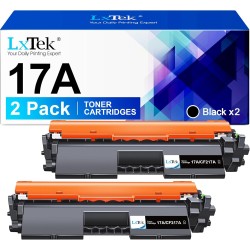LxTek 17A 217A Compatible Cartouches de Toner Remplacement pour HP 17A CF217A pour LaserJet Pro M102a M102w MFP M130a M130nw M13