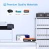 LxTek 17A 217A Compatible Cartouches de Toner Remplacement pour HP 17A CF217A pour LaserJet Pro M102a M102w MFP M130a M130nw M13