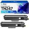 LxTek TN247 Compatible Toner Remplacement pour Brother TN 247 TN 243 TN-243BK pour Brother DCP-L3550CDW DCP-L3510CDW MFC-L3750CD