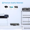 LxTek TN247 Compatible Toner Remplacement pour Brother TN 247 TN 243 TN-243BK pour Brother DCP-L3550CDW DCP-L3510CDW MFC-L3750CD