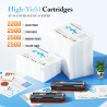 LxTek 203X Cartouche de Toner Compatible pour HP 203X 203A CF540X CF540A pour Color Laserjet Pro MFP M281fdw M254dw MFP M281fdn 