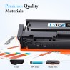 LxTek 203X Cartouche de Toner Compatible pour HP 203X 203A CF540X CF540A pour Color Laserjet Pro MFP M281fdw M254dw MFP M281fdn 