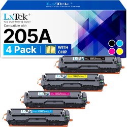 LxTek 205A CF530A Cartouche de Toner Compatible pour HP 205A CF530A pour HP Color Laserjet Pro MFP M180n M180nw M180fw M181n M18