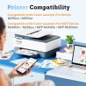 LxTek 207X 207A avec Puce Cartouche de Toner Compatible HP 207X 207A pour HP Color LaserJet Pro MFP M283fdw M255dw M255nw M283fd