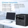 LxTek TN241 Compatible Toner Remplacement pour Brother TN241 TN245 pour MFC-9330CDW DCP-9020CDW MFC-9332CDN DCP-9015CDW MFC-9340