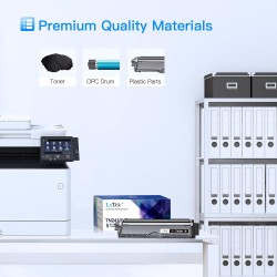 LxTek TN241 Compatible Toner Remplacement pour Brother TN241 TN245 pour MFC-9330CDW DCP-9020CDW MFC-9332CDN DCP-9015CDW MFC-9340