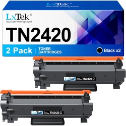 LxTek Toner TN2420 Cartouche de Toner Compatible pour Brother TN2420 pour DCP-L2530DW HL-L2350DW MFC-L2710DW MFC-L2750DW HL-L231