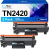 LxTek Toner TN2420 Cartouche de Toner Compatible pour Brother TN2420 pour DCP-L2530DW HL-L2350DW MFC-L2710DW MFC-L2750DW HL-L231