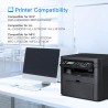 LxTek TN247 Compatible Toner Remplacement pour Brother TN 247 TN 243 TN-243CMYK pour Brother DCP-L3550CDW DCP-L3510CDW MFC-L3750