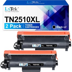 LxTek TN2510XL TN-2510XL Cartouche de Toner Compatible pour Brother TN 2510 TN 2510XL pour Brother DCP-L2620DW MFC-L2860DWE HL-L