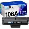 LxTek 106A Compatible Cartouche de Toner Remplacement pour HP 106A W1106A pour Laser 107a 107r 107w MFP 135a 135r 135w 135wg 137