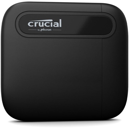 Crucial X6 4To Portable SSD - Jusqu’à 800Mo/s - PC et Mac - USB 3.2 USB-C externe SSD - CT4000X6SSD9, Disque SSD