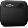 Crucial X6 4To Portable SSD - Jusqu’à 800Mo/s - PC et Mac - USB 3.2 USB-C externe SSD - CT4000X6SSD9, Disque SSD