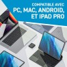 Crucial X6 4To Portable SSD - Jusqu’à 800Mo/s - PC et Mac - USB 3.2 USB-C externe SSD - CT4000X6SSD9, Disque SSD