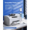 Cartouche Canon 540 et 541 Remplacement pour Canon 540 541 XL PG-540XL CL-541XL Encre Compatibles pour PIXMA MX475 MG3650s MG360