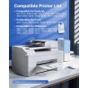 302XL Cartouches d'encre Remplacement Cartouche pour HP 302，Compatibles Encre pour HP 302 XL Noir et Couleur pour Envy 4520 4525
