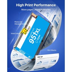 950XL 951XL Cartouche d'encre Compatible pour HP 950 et 951 pour HP Officejet Pro 8600 8610 8620 8615 8625 8630 8640 251DW 276DW