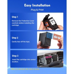 PG-545XL CL-546XL Cartouches d'encre Remplacement pour Cartouche Canon 545-546 pour Cartouche Canon 545 et 546 pour Pixma TS3150