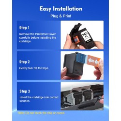 PG-545XL PG 545 XL Cartouches d'encre Remplacement pour Canon 545 545 XL pour Canon Pixma TS3150 TS3350 TS3450 TR4650 MG2550 MG2