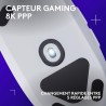 Logitech G203 Souris Filaire Gaming 2nd Gen : 8000 DPI, Effets Lumineux Multicolores LIGHTSYNC RGB, 6 Boutons Programmables, Mém