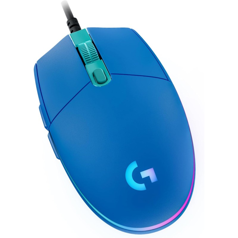 Logitech G203 LIGHTSYNC USB Souris Gaming avec Éclairage RVB Personnalisable, 6 Boutons Programmables, Capteur Niveau Gaming, 8 