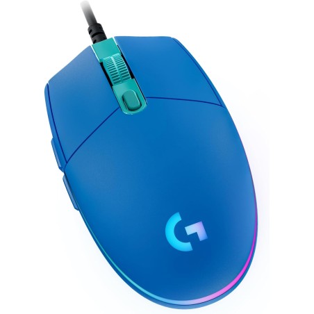 Logitech G203 LIGHTSYNC USB Souris Gaming avec Éclairage RVB Personnalisable, 6 Boutons Programmables, Capteur Niveau Gaming, 8 