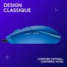 Logitech G203 LIGHTSYNC USB Souris Gaming avec Éclairage RVB Personnalisable, 6 Boutons Programmables, Capteur Niveau Gaming, 8 