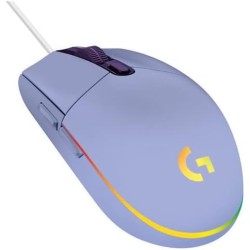 Logitech G203 LIGHTSYNC USB Souris Gaming avec Éclairage RVB Personnalisable, 6 Boutons Programmables, Capteur Niveau Gaming, 8 