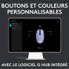 Logitech G203 LIGHTSYNC USB Souris Gaming avec Éclairage RVB Personnalisable, 6 Boutons Programmables, Capteur Niveau Gaming, 8 