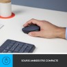 Logitech MK235 Combo Clavier Souris sans fil pour Windows, 2,4 GHz Récepteur USB, 15 Touches de Fonctions, Batterie Longue Durée