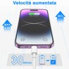 BSTOEM Cable iPhone Chargeur 1M+2M Certifié MFi Cable pour Lightning Charge Rapide pour iPhone 14/13/12/11/Pro Max/Pro/XS/XR/X/8