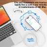 BSTOEM Cable iPhone Chargeur 1M+2M Certifié MFi Cable pour Lightning Charge Rapide pour iPhone 14/13/12/11/Pro Max/Pro/XS/XR/X/8