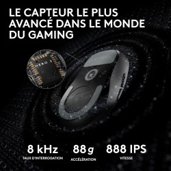 Logitech g pro x superlight 2 wireless gaming mouse, 60 g pro-grade mouse with 5 programmable buttons, 44k dpi sensor, 8 khz rep