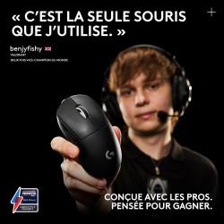 Logitech g pro x superlight 2 wireless gaming mouse, 60 g pro-grade mouse with 5 programmable buttons, 44k dpi sensor, 8 khz rep