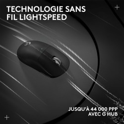 Logitech g pro x superlight 2 wireless gaming mouse, 60 g pro-grade mouse with 5 programmable buttons, 44k dpi sensor, 8 khz rep