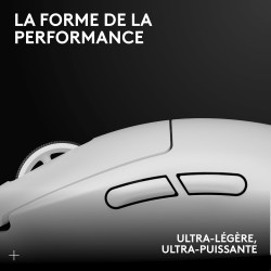 Logitech g pro x superlight 2 wireless gaming mouse, 60 g pro-grade mouse with 5 programmable buttons, 44k dpi sensor, 8 khz rep
