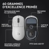 Logitech g pro x superlight 2 wireless gaming mouse, 60 g pro-grade mouse with 5 programmable buttons, 44k dpi sensor, 8 khz rep