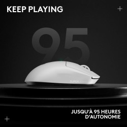 Logitech g pro x superlight 2 wireless gaming mouse, 60 g pro-grade mouse with 5 programmable buttons, 44k dpi sensor, 8 khz rep