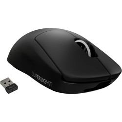 Logitech G PRO X SUPERLIGHT Souris Gaming sans Fil, Capteur Gaming HERO 25K, 25 600 PPP, Ultra-Léger avec 63g, 5 Boutons Program