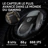 Logitech G PRO X SUPERLIGHT 2 DEX, souris de gaming sans fil, 60g souris Pro-Grade pour droitier, 5 boutons programmables, recha