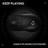 Logitech G PRO X SUPERLIGHT 2 DEX, souris de gaming sans fil, 60g souris Pro-Grade pour droitier, 5 boutons programmables, recha