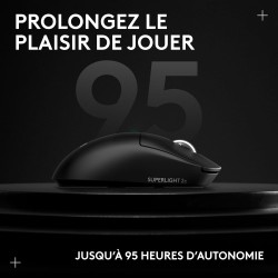 Logitech G Pro X Superlight 2c, Souris de Gaming sans Fil, Souris Pro-Grade compacte 53 g avec 5 Boutons programmables, USB-C, c