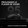 Logitech G Pro X Superlight 2c, Souris de Gaming sans Fil, Souris Pro-Grade compacte 53 g avec 5 Boutons programmables, USB-C, c